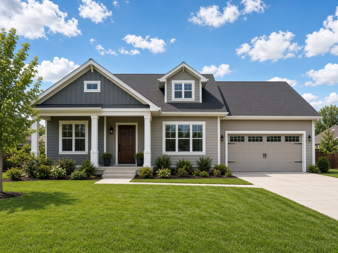 Protected suburban home